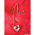 Pikkukuva 5 / 6: Hjärtformad meter Halsband Bronze one size