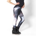 Miniatyrbild 3 av 4: Galaxy Leggings multifärg S