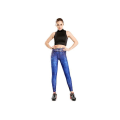 Miniatyrbild 2 av 5: Träningstights Midnatts Blå Yoga Leggings Blå XXXL