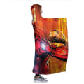 Pikkukuva 4 / 7: Plush Filt Pläd med Huva Ironman  150 cm x ca 125 cm Multicolor one size