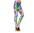 Dödskalle Tattoo Squad Up Leggings Multicolor XL