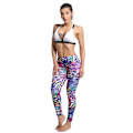 Miniatyrbillede 2 af 7: Färgglada Djurmönstrade Yoga Leggings MultiColor M