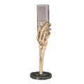 Pikkukuva 1 / 3: Vit Champagneglas med skelette Transparent one size