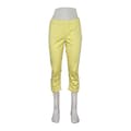 Gula Slim Fit Capri Leggings Small Yellow S