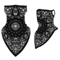 Pikkukuva 5 / 5: Ansiktsscarf Bandana Baklava Multifunktionsscarfs Tvättbar Black one size