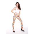 Pikkukuva 3 / 3: Blommiga Leggings Multicolor one size