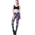 Pikkukuva 2 / 6: Dödskalle med Hörlurar Leggings Multicolor L