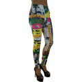 Pikkukuva 2 / 3: Leggings med tryck Rock'n Roll Tights Multicolor one size