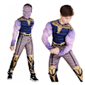 Miniatyrbild 4 av 9: Thanos Deluxe Maskeraddräkt Halloween multifärg 128