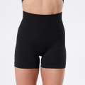 Pikkukuva 3 / 6: Svarta Fitness shorts med hög midja Black S