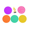 Miniatyrbillede 1 af 11: Popit Pop It Fidget Toy Rund CE Godkänd Yellow one size
