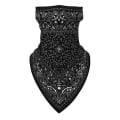 Pikkukuva 3 / 4: Ansiktsscarf Bandana Baklava Multifunktionsscarfs Tvättbar Black one size