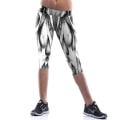 Pikkukuva 1 / 4: Vit Svarta Capri Leggings med Muskler White M