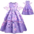 Pikkukuva 1 / 11: Encanto Isabela Madrigal Klänning Maskeraddräkt Purple 110