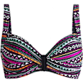 Miniatyrbild 3 av 3: Wiki Valencia Wire Free Bikini Top MultiColor 70C