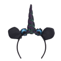 Pikkukuva 2 / 3: Diadem Dark Unicorn Multicolor one size