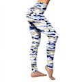 Miniatyrbillede 2 af 4: Kamouflage Leggings Blå Multicolor