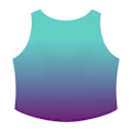 Miniatyrbillede 2 af 5: Justin Fanatic Crop Topp Blue M