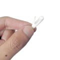 Pikkukuva 3 / 5: Vampyrtänder 2,6 cm 2-pack med blodampuller Halloween White one size