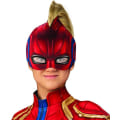 Miniatyrbild 5 av 5: BARNDRÄKT, CAPTAIN MARVEL Barn Maskeraddräkt Halloween MultiColor 140
