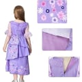 Pikkukuva 3 / 11: Encanto Isabela Madrigal Klänning Maskeraddräkt Purple 110