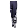 Miniatyrbillede 1 af 3: Sorte mønstrede yogaleggings Black L