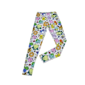 Miniatyrbillede 3 af 4: Leggings Tecknade MultiColor M