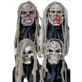 Pikkukuva 1 / 4: Spökmask med trasor 4 olika sorter Black one size