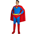 Miniatyrbild 6 av 7: Superman med Ljus och Muskler Maskeraddräkt multifärg M