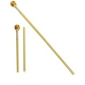 Miniatyrbillede 2 af 4: Pimp käpp Gold one size