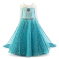 Pikkukuva 2 / 8: Frost Elsa Prinsessklänning Blue 140
