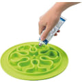 Miniatyrbillede 1 af 3: Slow Feed fodermatta, silikon, ø 24 cm Green one size