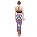Miniatyrbillede 4 af 7: Mönstrade Yoga Leggings MultiColor S