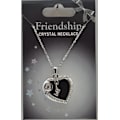 Miniatyrbild 2 av 5: Halsband Crystal Love med bokstav eller tecken Silver one size
