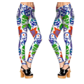 Pikkukuva 2 / 2: Dödskalle Tattoo Squad Up Leggings MultiColor M
