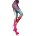 Miniatyrbillede 2 af 3: Space Universum Galaxy Leggings MultiColor S