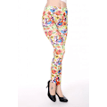 Pikkukuva 3 / 4: Blommiga Leggings MultiColor one size
