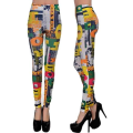 Pikkukuva 2 / 2: Festival Rock'n Roll Leggings Multicolor one size