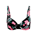 Pikkukuva 4 / 4: Abecita Palm Beach bikiniöverdel med bygel Black D36