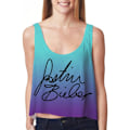 Pikkukuva 1 / 5: Justin Fanatic Crop Topp Blue M