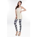 Pikkukuva 2 / 3: Mönstrade Leggings Black one size