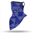 Miniatyrbild 2 av 8: Ansiktsscarf Bandana Baklava Multifunktionsscarfs Tvättbar Blå one size