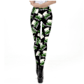 Miniatyrbillede 1 af 3: Kaffe Leggings Multicolor M