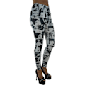 Pikkukuva 1 / 2: Mönstrade Leggings Black one size