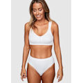 Miniatyrbillede 3 af 7: Abecita Agnes Mjuk-BH Vit White 100G
