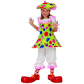Pikkukuva 2 / 2: Clown Barn Maskeraddräkt MultiColor 128