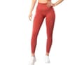Röda Seamless Tights Leggings Mesh Red S