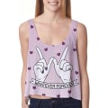 Miniatyrbillede 1 af 2: Crop topp Whatever Forever White M