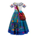Pikkukuva 2 / 9: Färgglad Encanto Mirabel Maskeraddräkt MultiColor 110