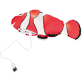 Pikkukuva 4 / 4: Interaktiv Katt Hund Aktivitets Leksak Sprattlande fisk Red one size